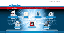 Desktop Screenshot of elektro-moennich.de